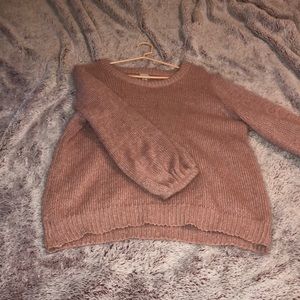 Pinkish sweater